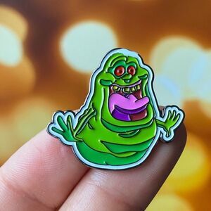 Slimer Ghost Enamel Pin/ Brooch